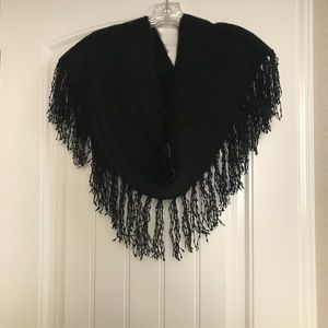 Betsey Johnson black scarf